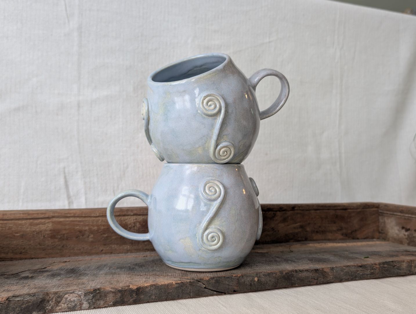Large Swirly Mugs - Daybreak