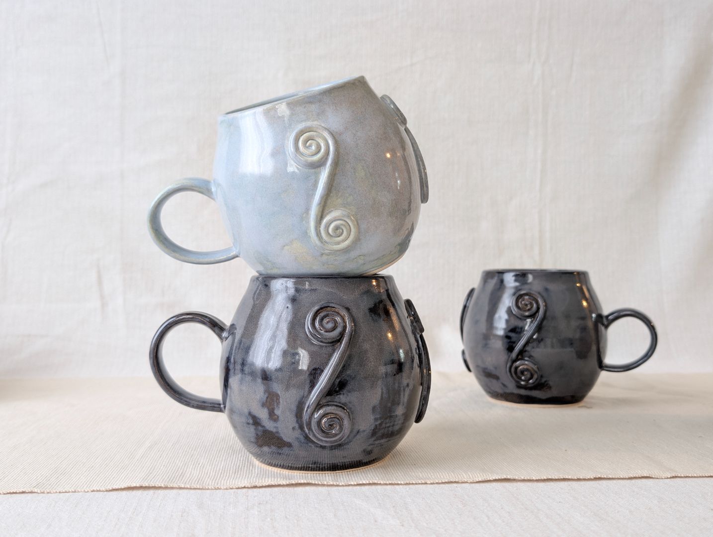 Large Swirly Mugs - Daybreak