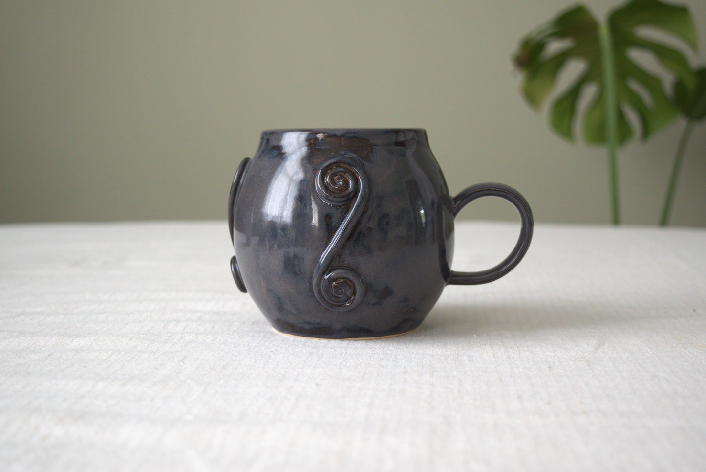 Large Swirly Mugs - Nightfall