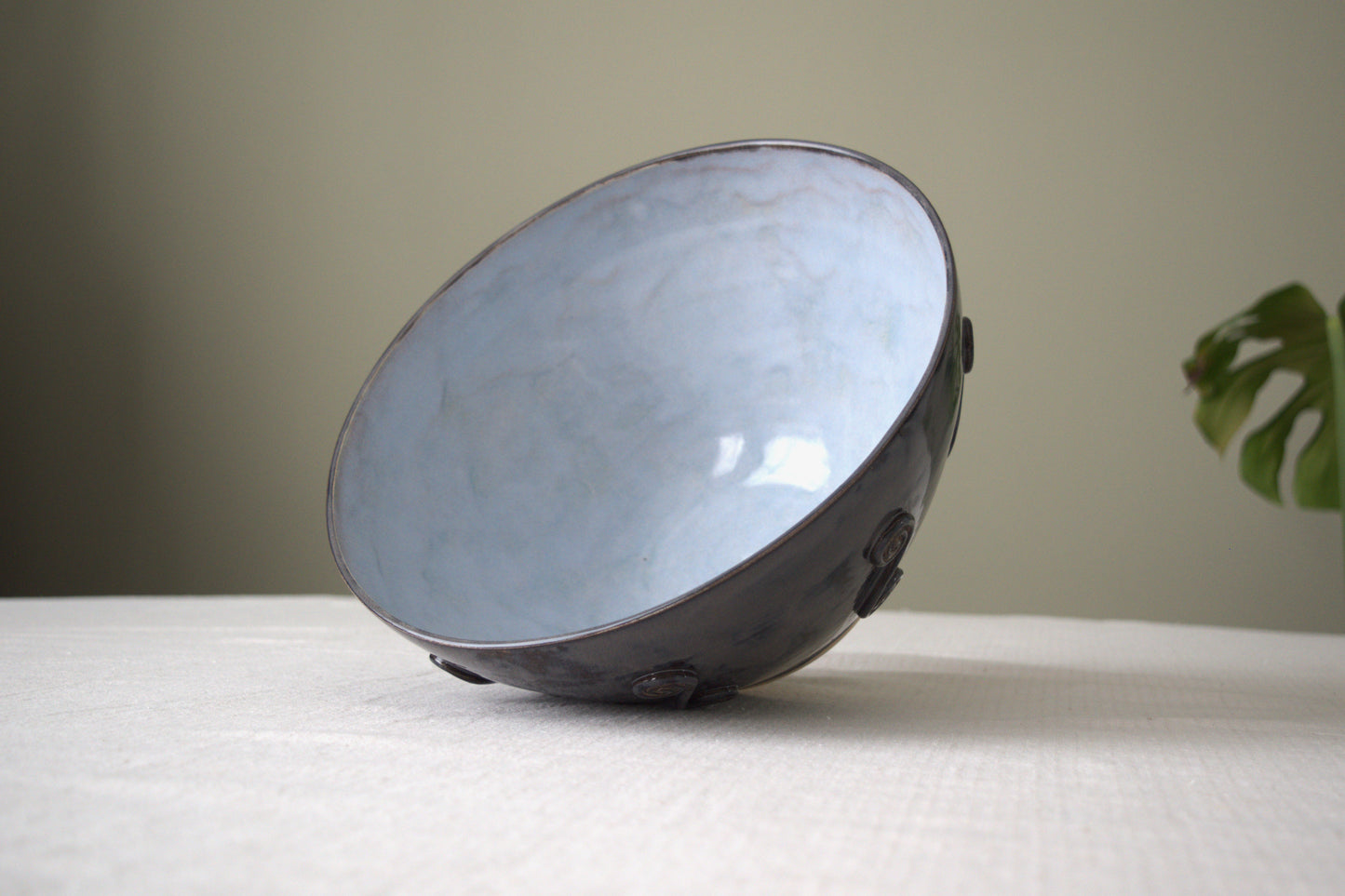 Large Swirly Salad Bowl