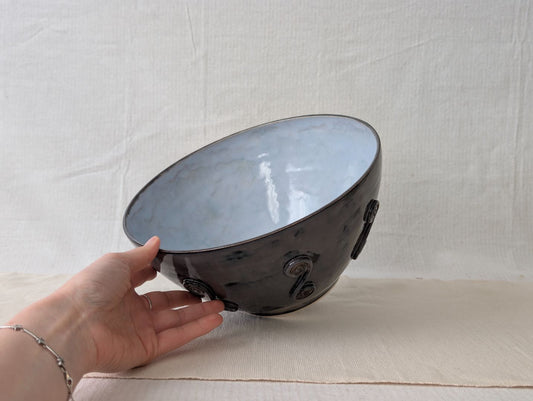 Large Swirly Salad Bowl