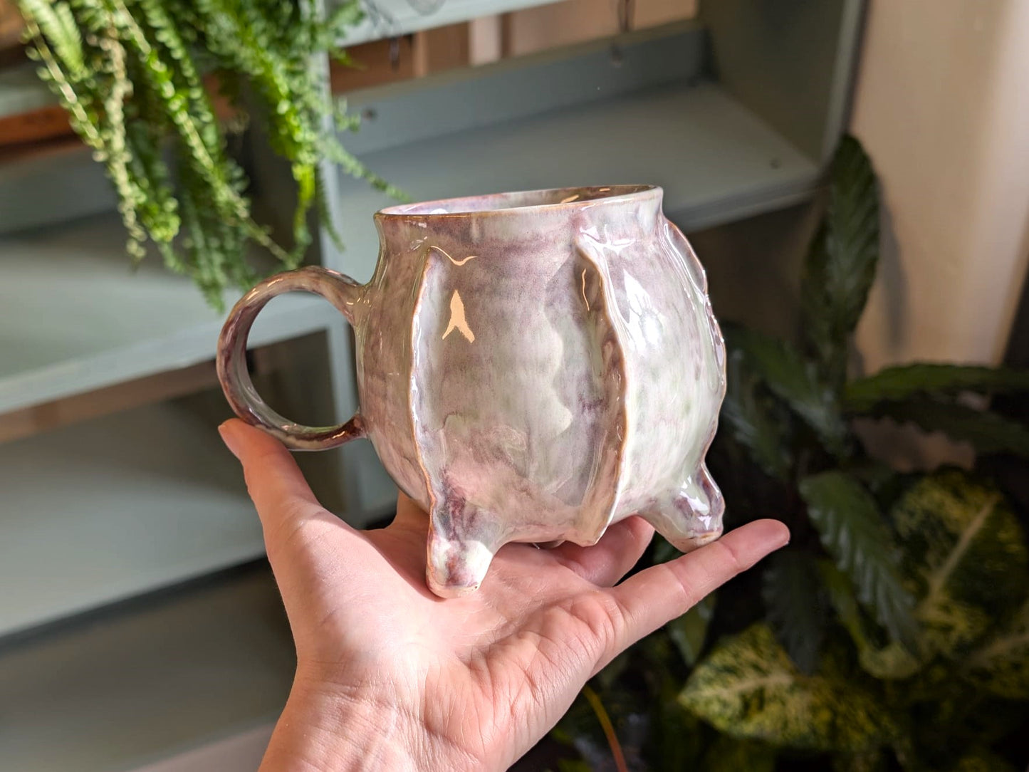 Footed Mug - Dragon Egg