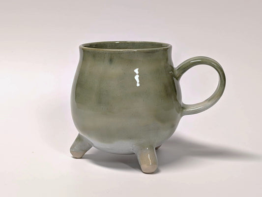 Footed Mug - Frosted Meadow