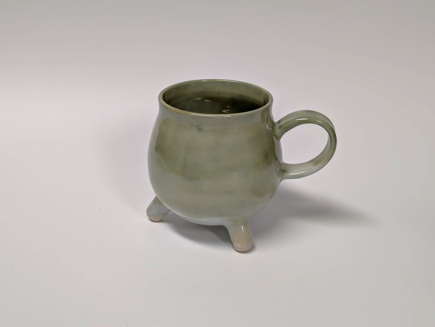 Footed Mug - Frosted Meadow